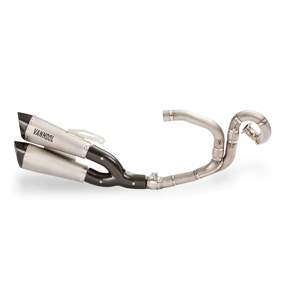 

FFBBAK Motorcycle Exhaust Pipe for Diavel