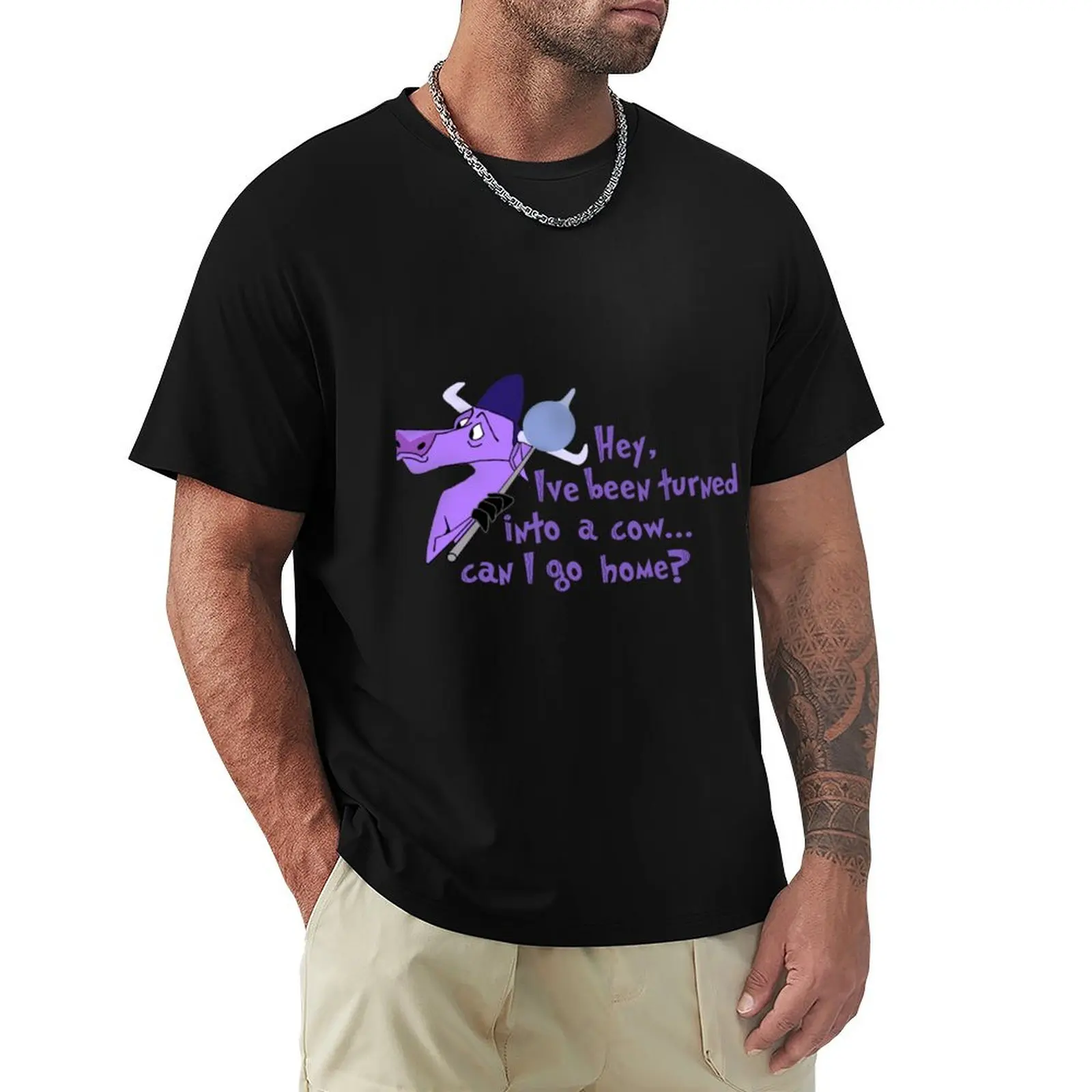 I've Been Turned Into A Cow Scoop T-Shirt Breathable Travel T-Shirt