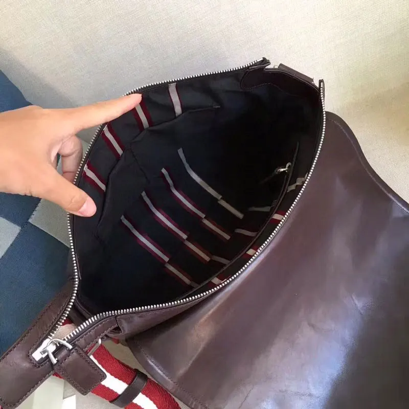 Mode B Design Heren Tas Lederen Heren Schoudertas Koeienhuid Crossbody Tas Flap Oliewas Lederen Messenger Tas Heren Luxe