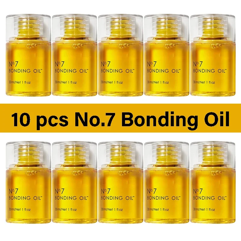 30ml No. 7 aceites adhesivos, reparación Original del cuidado del cabello, acondicionadores de aceite esencial dañados, aumenta el brillo, suavidad,