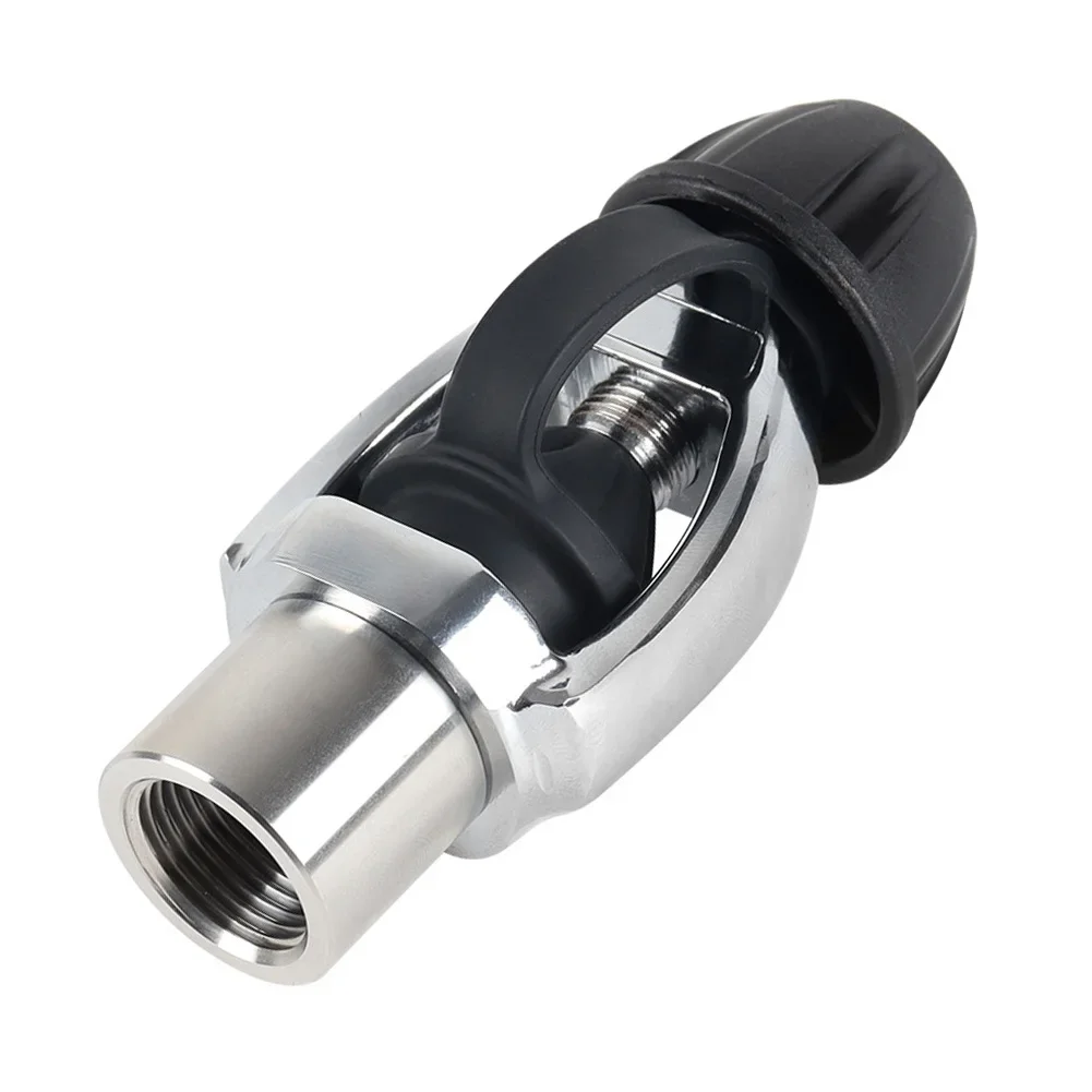

Diving Regulator Connection Adapter Approx.118*28mm 4.7*1.1inch Scuba Diving Regulator Adapter Dust Cap Included