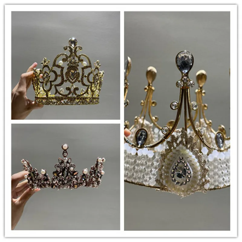 Lowest Price! Flawless Crown With Minor Flaws, But Don't Influence Wearing, Make An Inventory of The Stock Wedding Accessory