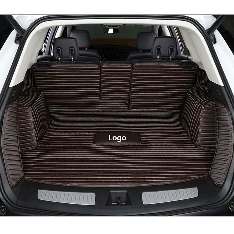 YUCKJU Custom leather All inclusive car trunk mat for Rolls-Royce Phantom Ghost Car accessory Auto trunk cover protection