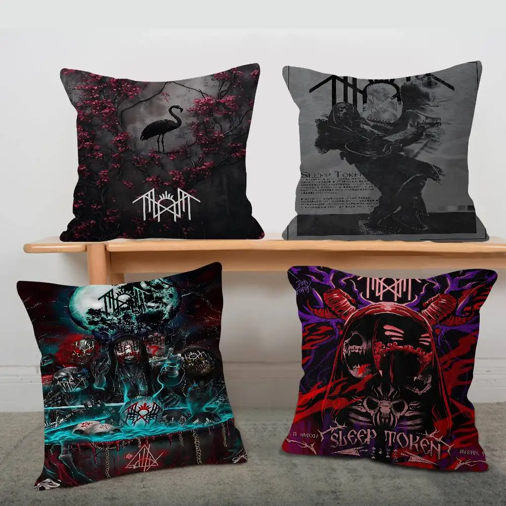 Sleep Band T-Tokens Personalized Pillow Dust Cover Bedroom Kids Party Decoration Pillowcase Birthday Children Gift