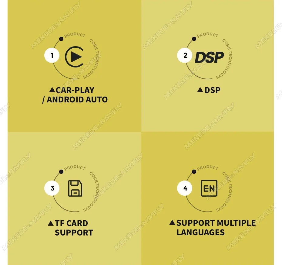 شاشة لمس ذكية للتحكم المركزي العالمي مقاس 6.86 بوصة/10.26 بوصة تدعم Carplay اللاسلكي Android Auto BT WIFI SD AUX كاميرا الرؤية الخلفية