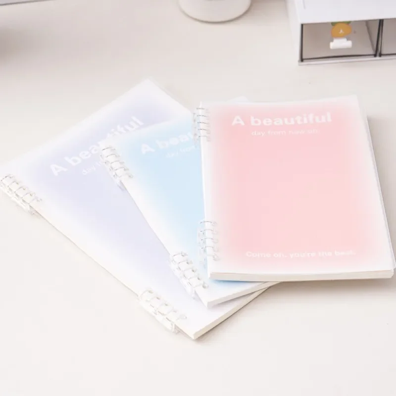 A5/B5 Binder Loose-Leaf Notebook 60 Sheets Lined Book for Students Writing Kawaii Simple Stationery School Supplies