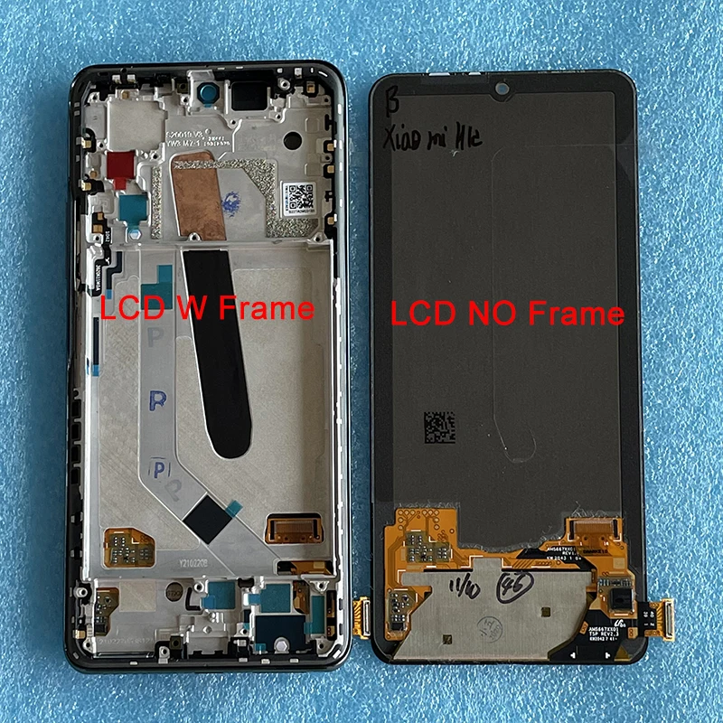 6.67 Original Amoled For Xiaomi Poco F3 M2012K11AG LCD Display Screen Frame+Touch Screen Digitizer ForXiaomi 11i Mi 11i  Mi11i