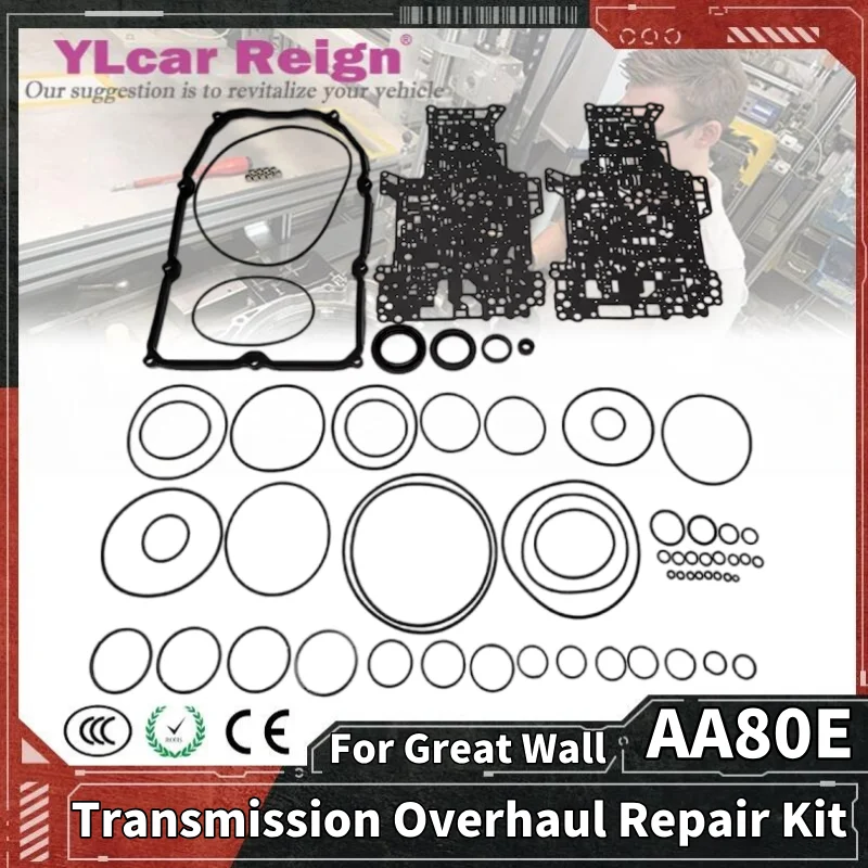 AA80E Automatic Transmission Gearbox Overhaul Gaskets Oil Seal Repair Kit For LEXUS GS460 LS460 LS460L Car Accessories Car Parts