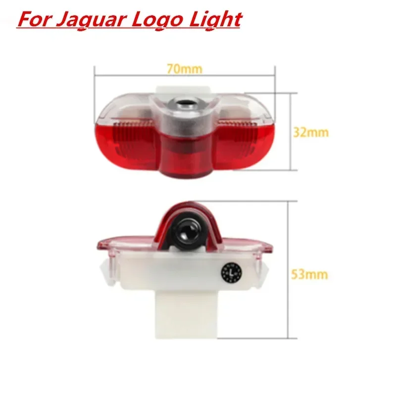 2 pezzi per Jaguar XE F-TYPE X358 X351 XK X150 XKR X152 XJ X350 Led porta auto luce di benvenuto laser fantasma ombra proiettore logo Llight