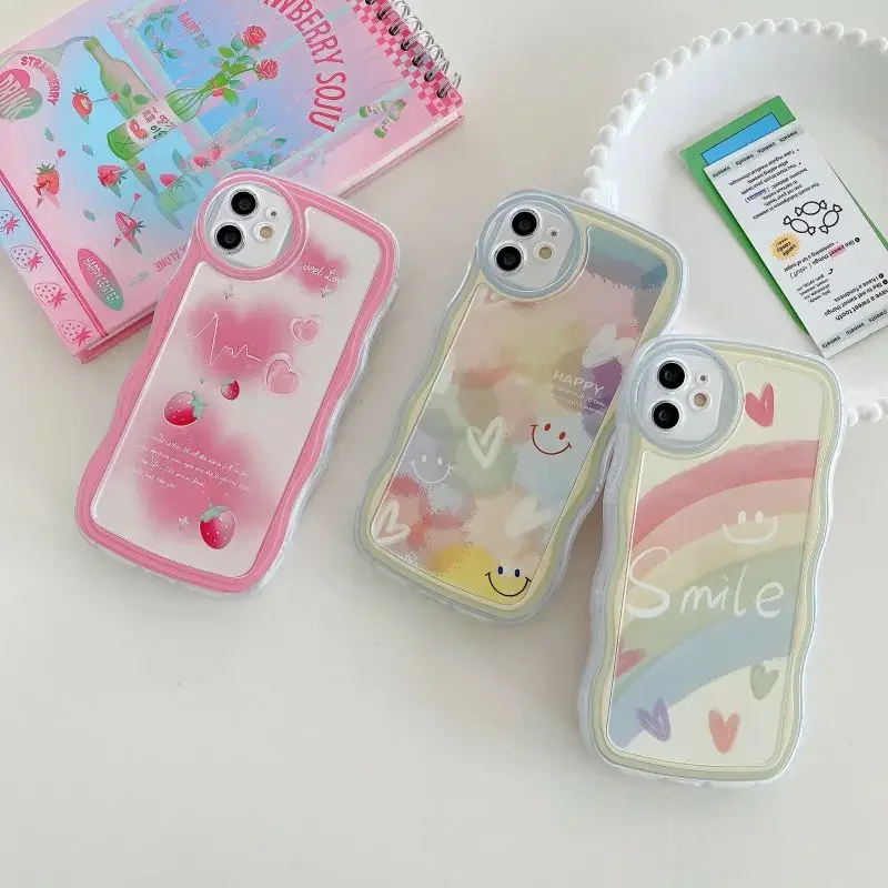 Silicone Case for Huawei P30 Lite P20 Pro Mate 20 30 Pro Nova Y90 3I 3 5T Y9 Prime 2019 Y9S Butterfly Wavy Clear Soft TPU Cover