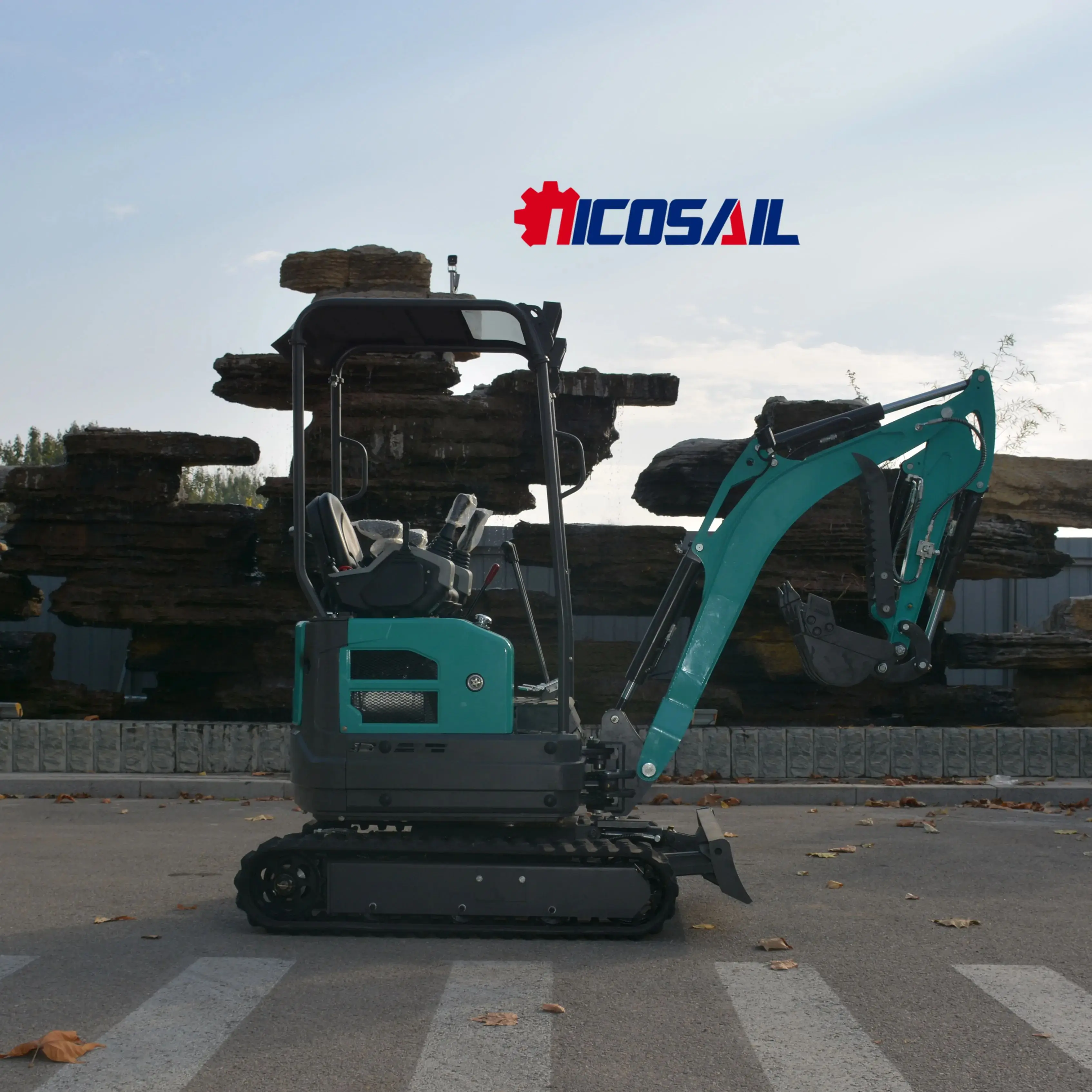 

Mini excavator 1.8 tons agricultural excavator Mini crawler excavator EPA engine Kubota 2 tons small mini excavator for sale