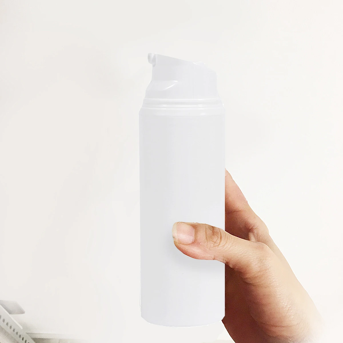 

3 Pcs Press Bottle Small Travel Bottles for Liquids Foaming Dispensers Plastic with Pump Hand Cream White Vacuum Sealed Jars