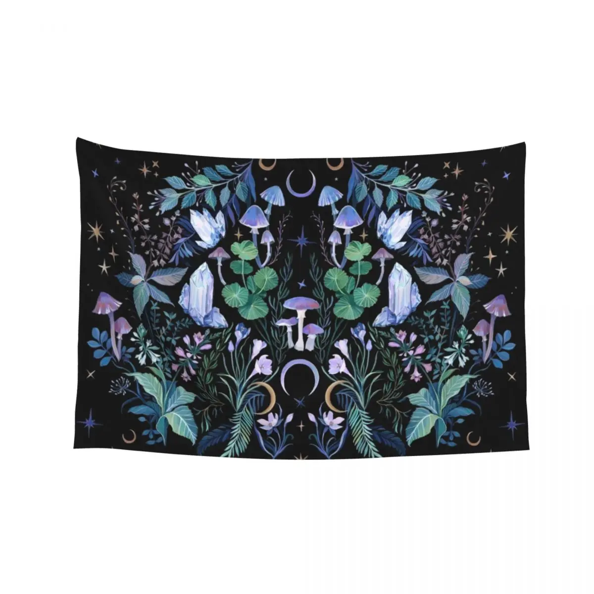 

Crystals Gardens Tapestry Aesthetic Room Decor Bedroom Decor Aesthetic On The Wall Room Design Tapestry