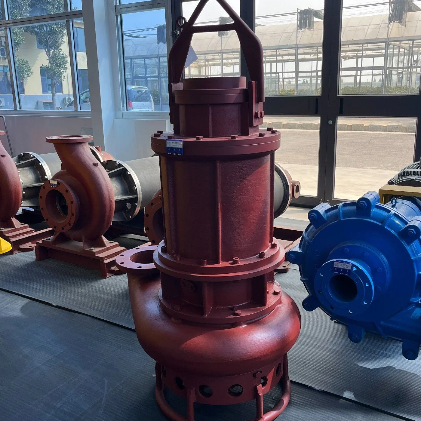 잠수형 해상 모래 펌프 기계 잠수형 슬러지 및 슬러 흡입 펌프