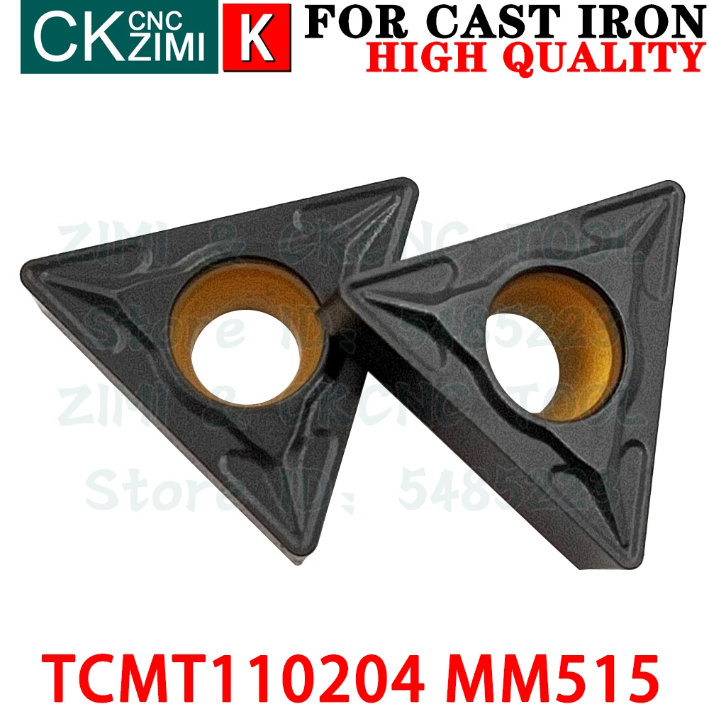 TCMT110204 UC5115 TCMT 110204 UC5115 TCMT 21.51 Chèn cacbua Đường hầm bên ngoài Công cụ chèn Công cụ cắt tiện kim loại TNMG 1604 CNC đối với gang