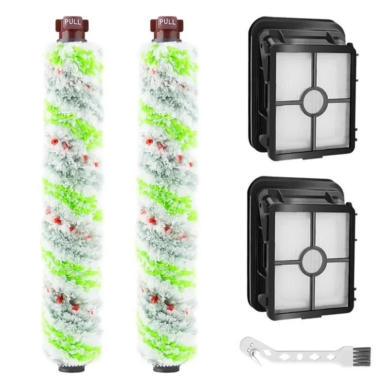 Replacement Roller Brush HEPA Filters For Bissell 1866 1868 1926 1785 Crosswave Wet & Dry Vacuum Cleaner Accessories