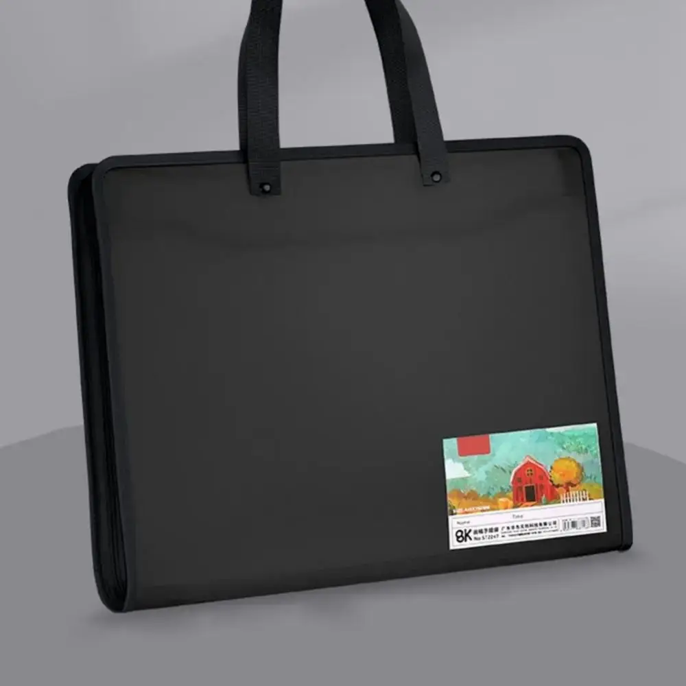 Sac de Rangement pour Photos 4K/ 8K, Étanche, observateur, Transparent, Solide, en Plastique, pour Documents, Dessin, Fichiers, Collant, Attro, Fermeture à Glissière