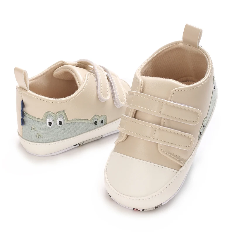 Bonito dos desenhos animados 0-18m sapatos de bebê recém-nascido sapatos casuais masculinos sapatos femininos clássico plutônio sola macia anti deslizamento das crianças primeiro walki