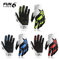 New three color men's motorcycle gloves, bicycle full finger off-road motorcycle protective gloves