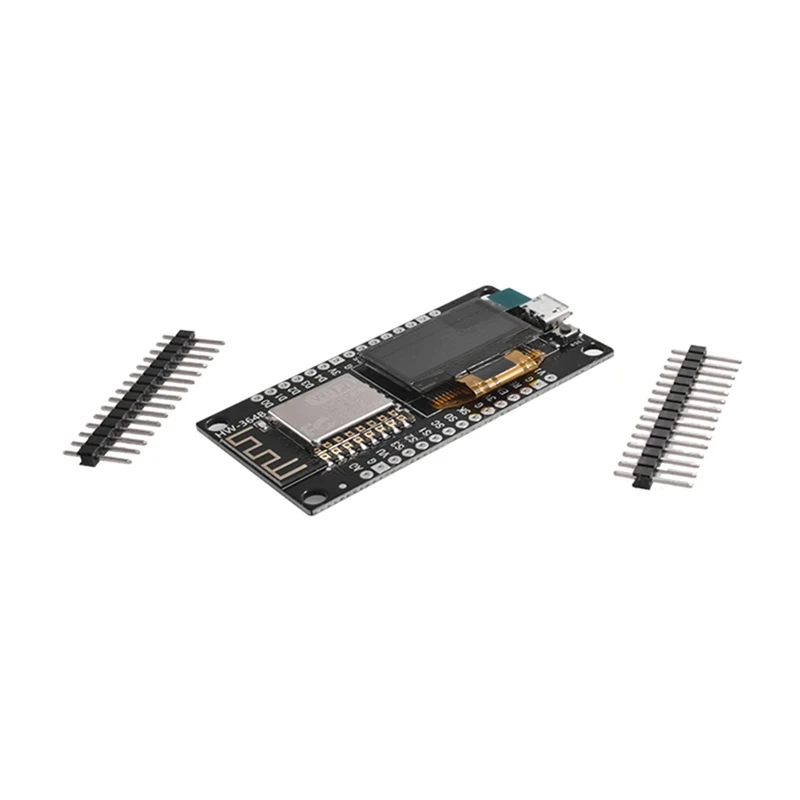 Nodemcu ESP8266 Development Board Serial Wifi Module CH340G With 0.96 OLED Screen For Arduino/Micropython ESP8266 Durable (A)