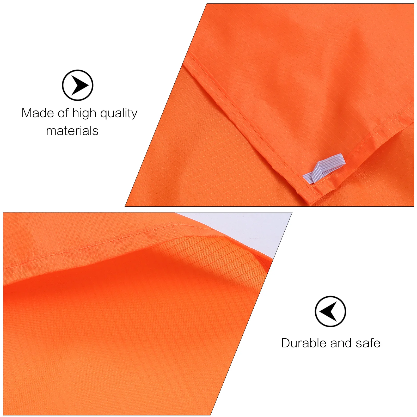 

Waterproof Portable Orange Picnic Mat Foldable Camping Beach Pad Multifunctional Travel Blanket Outdoor Dampproof Mat