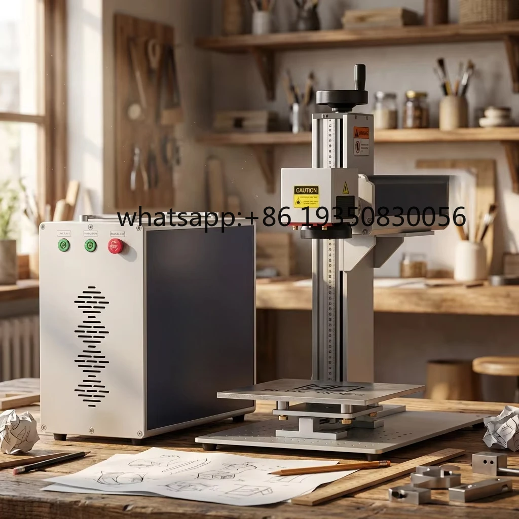 

BlueTimes Split 20w 30w 50 Watt 100 Watt Raycus Fiber Marking Engraving Machine for Metal Stainless Steel