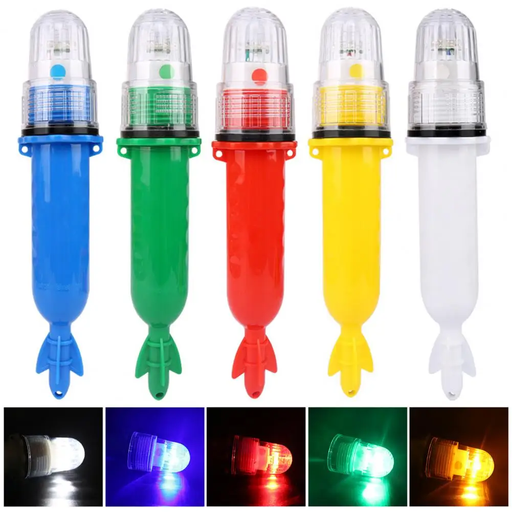 Buoy Signal Light Mini Fishing Indicator Light ABS Convenient  Useful Various Colors Fishing Net Signal Light