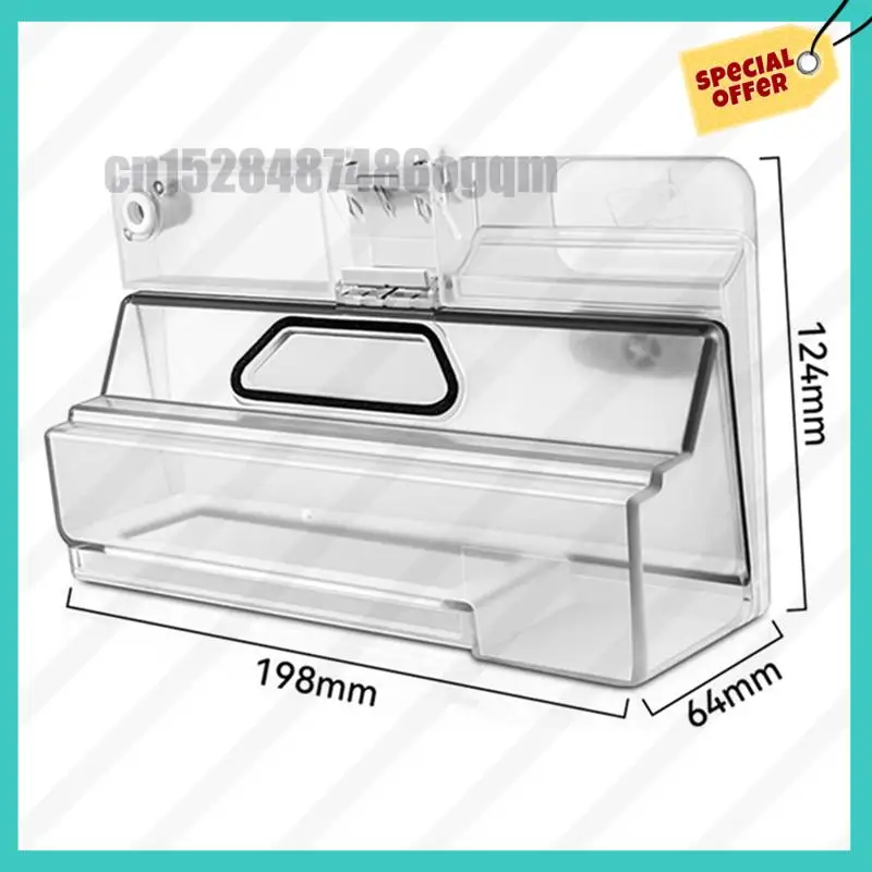 -ABJZ 2 In 1 Aksesori Kotak Debu Tangki Air untuk Xiaomi Mijia G1 MJSTG1 Robot Penggantian Suku Cadang Pembersih Vakum-pel