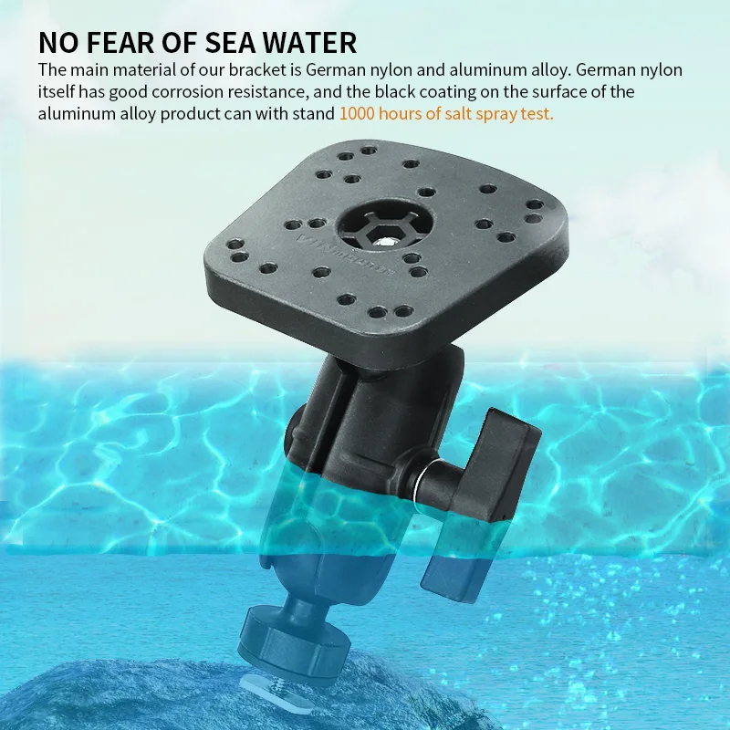 vinmounts-adjustable-15''-ball-slide-base-fish-finder-mount-sonar-gps-holder-marine-boat-kayak-bracket