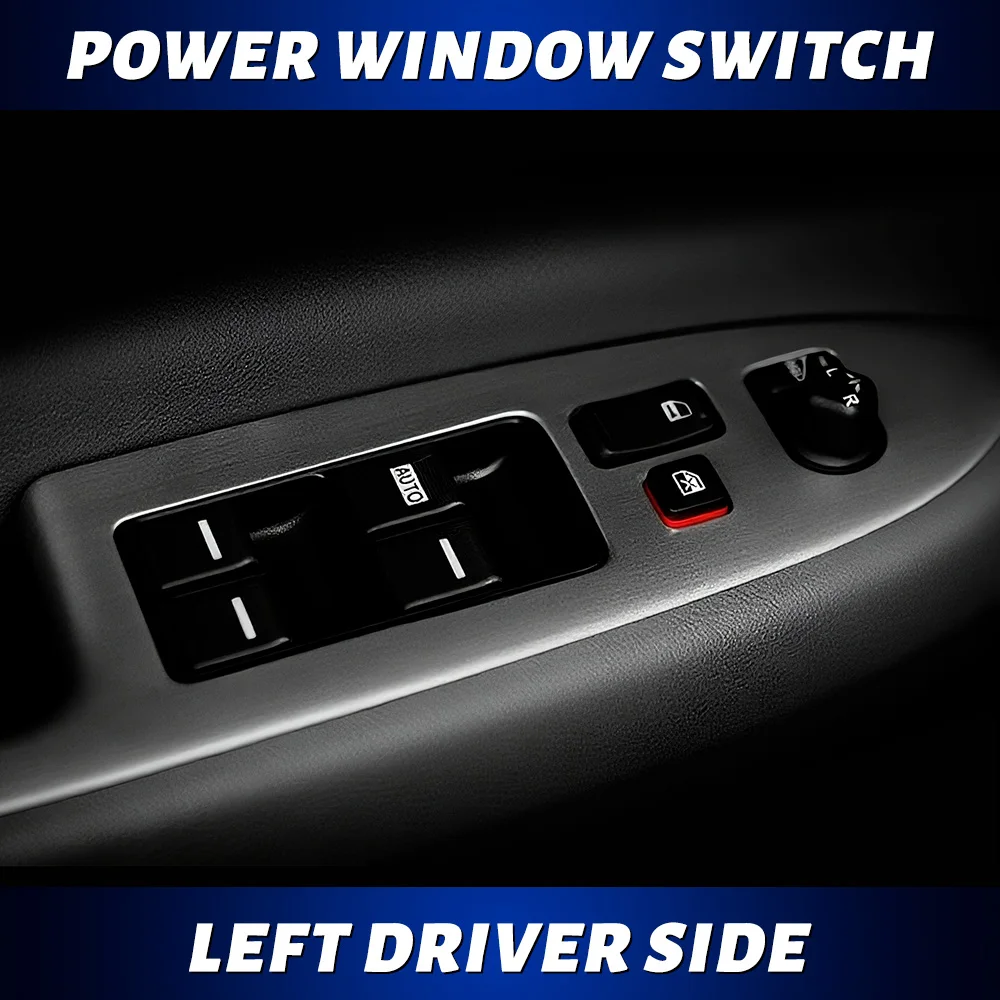 

35750SDNA03 Front Left Driver's Side 23-Pin Window Power Switch Window Switch Control Button for Honda Accord LHD 2003-2007