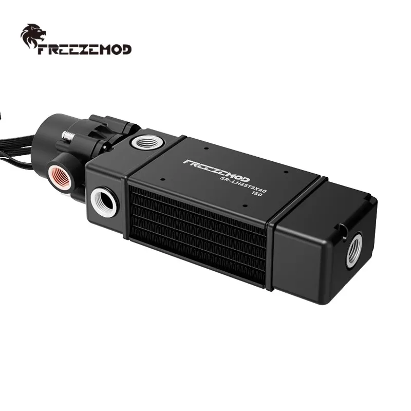 

Маленький AIO-насос FreezeMod + рядный модуль радиатора, для жидкостного охлаждения робота/БПЛА, SR-LH65T3X40-150