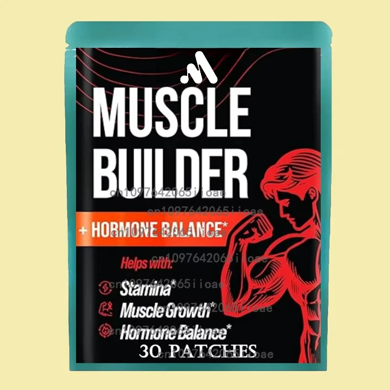 

Muscle Builder для мужчин, трансплеевой пластырь, усилитель тестостерона, анаболические стерероиды, высокая доза, 30 пластырей