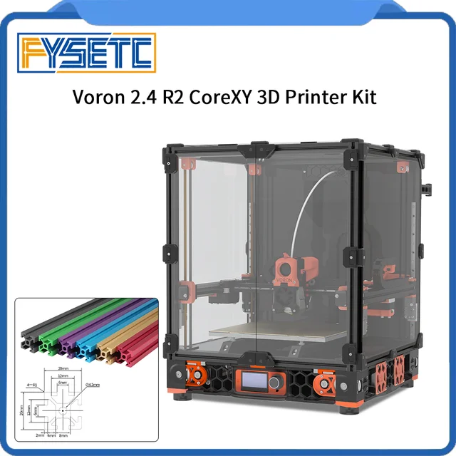 Fysetc-アップグレードされた3Dプリンターパーツ,voron 2.4,r2,voron,2.4, 3D,プローブ付き