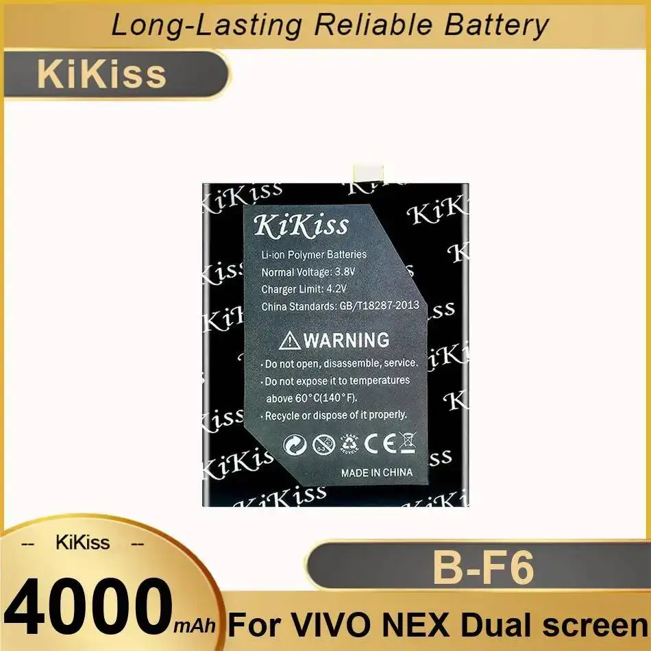

B-F6 For Vivo Nex Dual Screen Long-Lasting 4000Mah Mobile Phone Battery