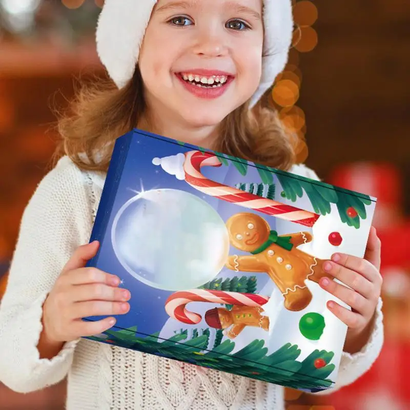 Christmas Fairy Gel Kits 3D Handmade Fairy Gel Toy Set Creative Christmas Handicrafts Educational Toys For Kid Toddler
