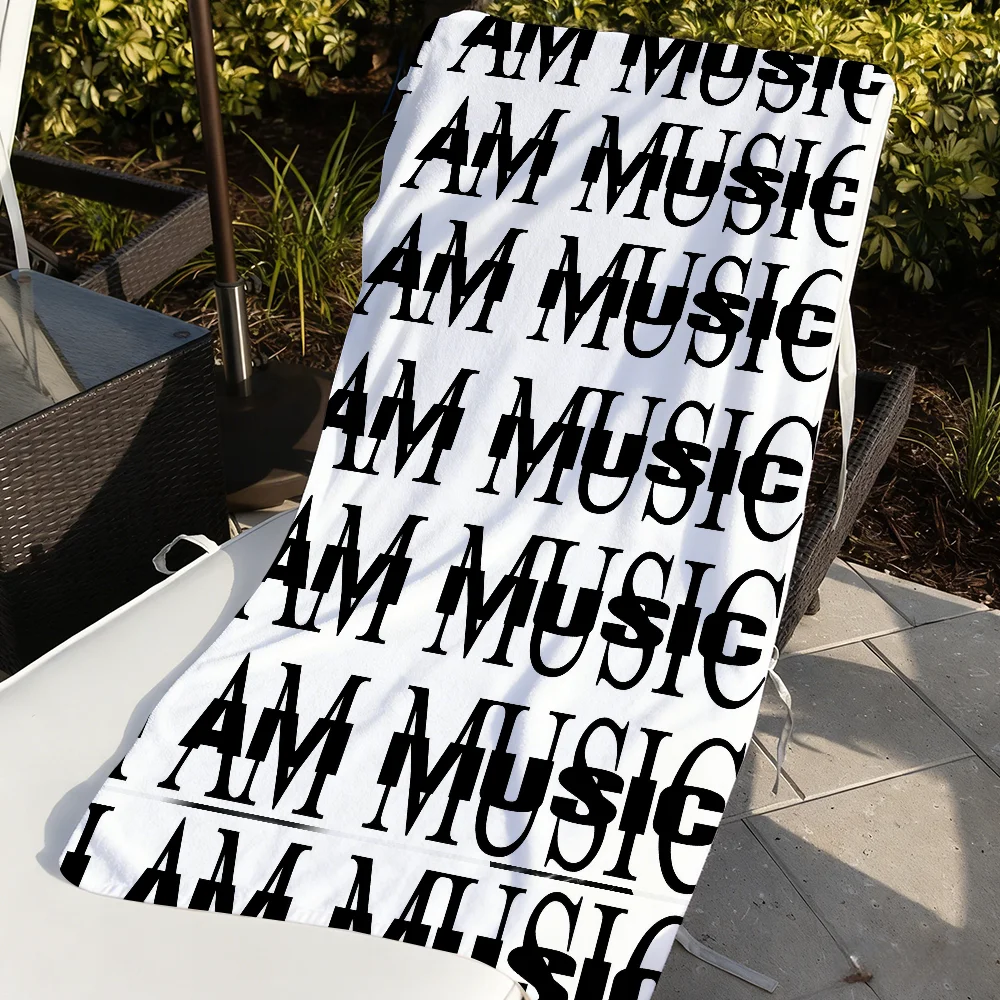 Rapper Playboi Carti I AM MUSIC Towel Quick Dry Soft Yoga Swimming Fitness Mountain Climbing Large Beach Towels