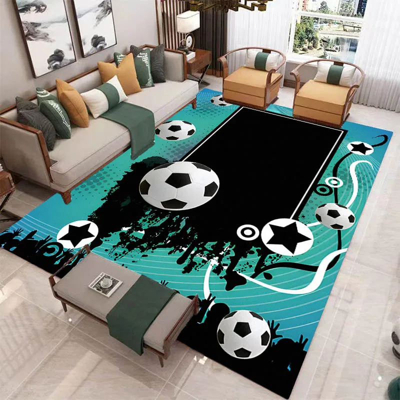 

3D football enthusiast printed carpet carpets for living room kawaii rug area rug decoracion floor mats bath mat Birthday Gift