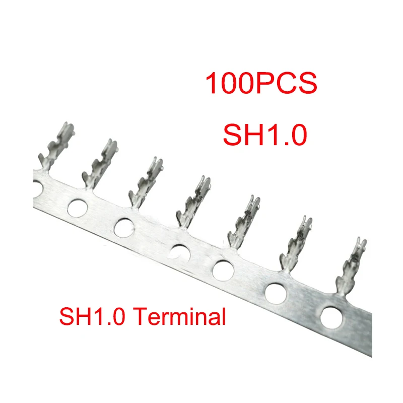 100PCS Terminals Weiblich Männlich PH2.0/JST1.25/XH2.54/SH1.0/Kleine Tamiya Stil/Große Tamiya Stil/DuPont 2,54/VH/SM/KF2510/CH3,96 Reed