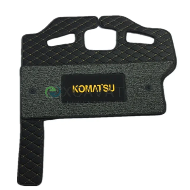 For Komatsu Cabin Floor Mat   Pc130-8  Pc200-8 Pc160-8 Excavator Cab Foot Mat