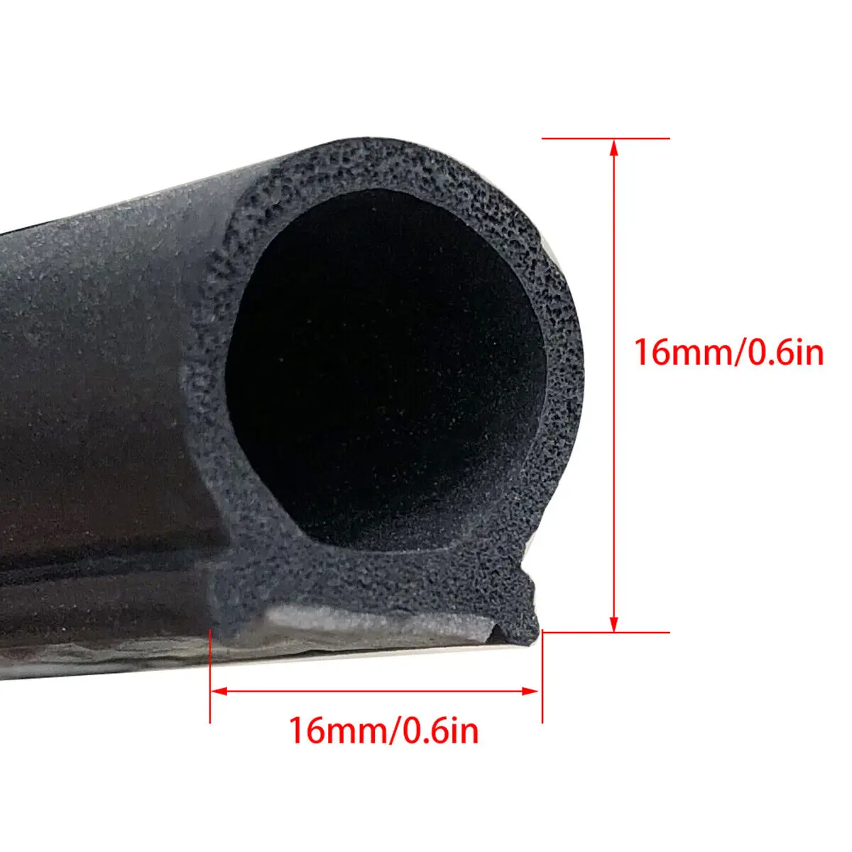 

5M D Type Car Door Seal Strip Universal Noise Insulation Rubber Waterproof Seals Car Rubber Door Seal Strip Auto Accessories