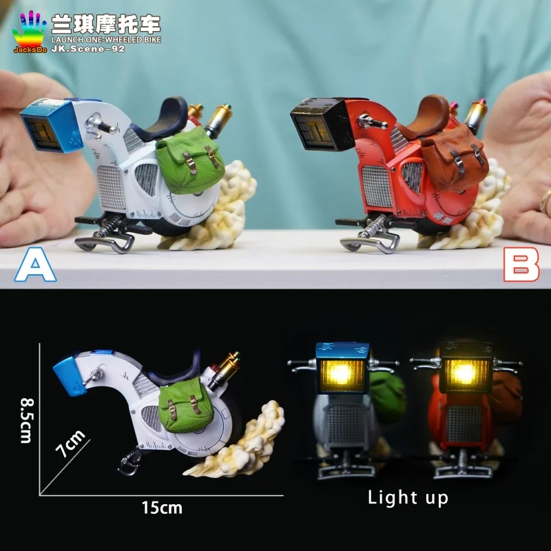 В наличии Jacksdo Lanqi Мотоцикл Dragon Ball Автомобиль Dragon Ball Мотоцикл Gk Модель Подарок