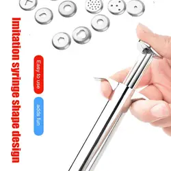 Stainless Steel Clay Pottery Extruder Tool Presses Removable Durable Easy To Apply Stainless Steel Clay Extruders With 20 Nozzle