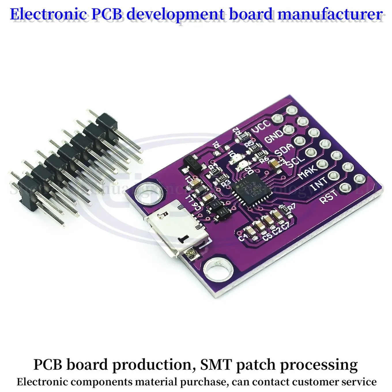 2112 CP2112 Evaluation kit for the CCS811 Debug board USB to I2C communication