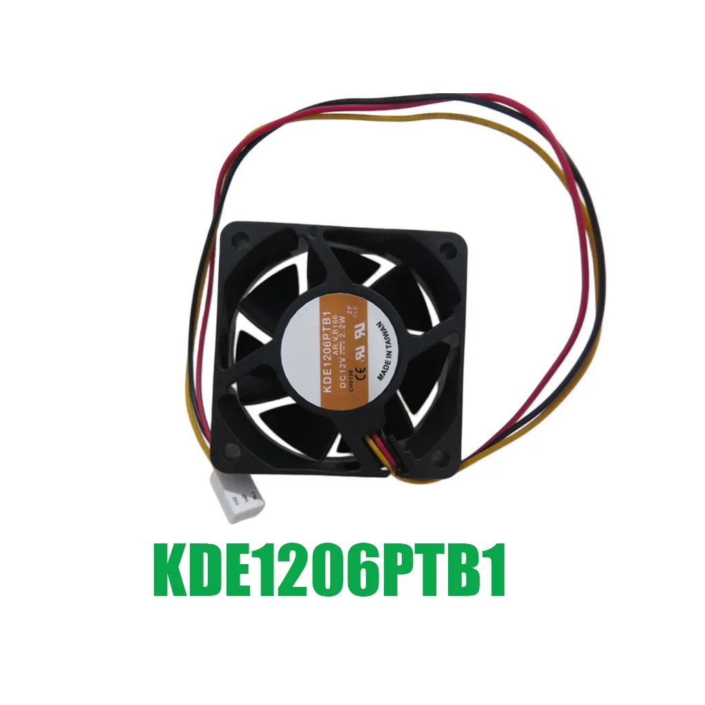 For SUNON KDE1206PTB1 AR.V.B166 DC12V 2.2W 3PIN 3Lines Cooling Fan