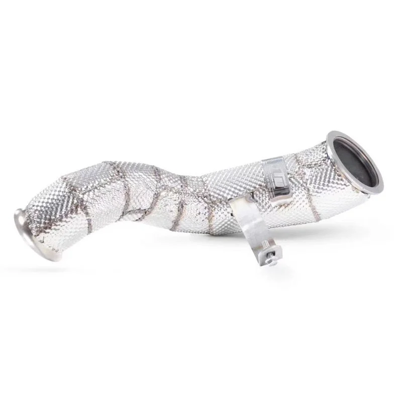 Head Section High flow Pipes Exhaust Pipes branch downpipe Exhaust Pipe with catalyst For Mercedes-Benz E250 E300 2.0T W213 2015