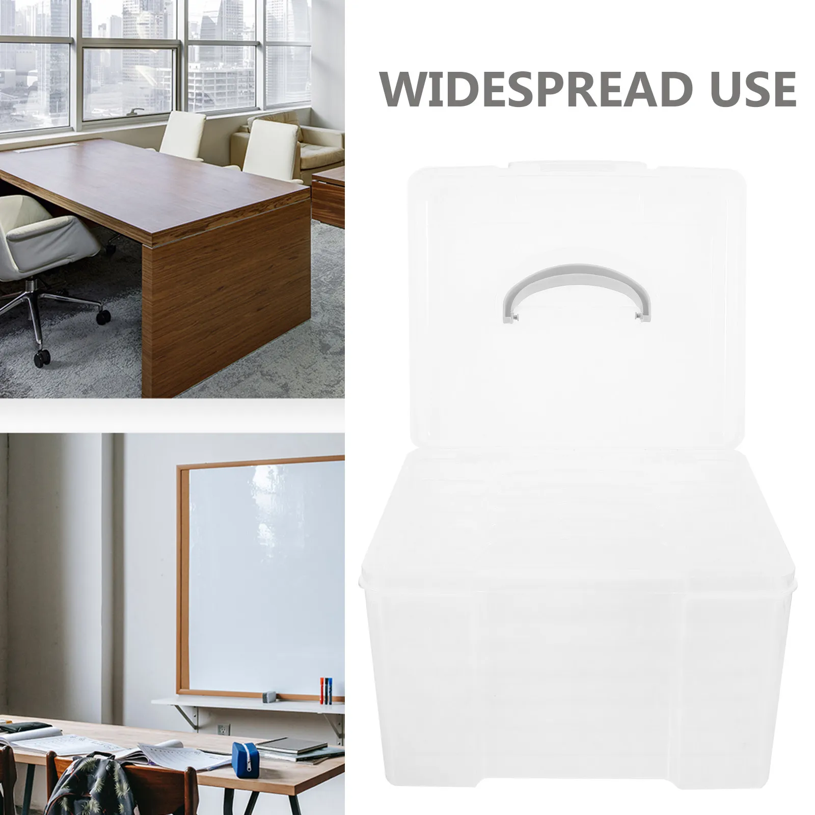 

Прозрачный пластиковый органайзер для документов с 6 отделениями, портативный бокс для хранения бумаг, файлов, сертификатов, журналов, открыток