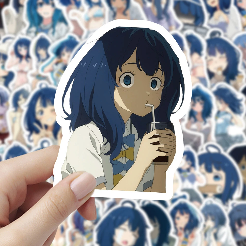 10/30/60 قطعة Kawaii آنا يانامي ملصقات الكرتون أنيمي ماكين الكثير من البطلة المفقودة ملصق ل لوح التزلج حقيبة الهاتف سيارة #4