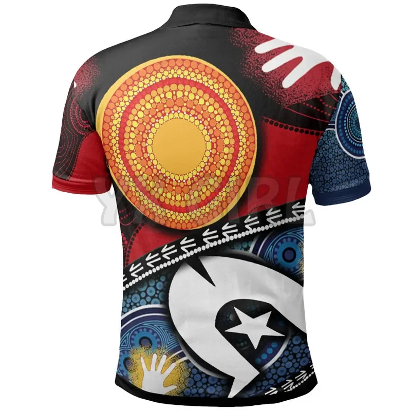 2024 Summer shirts women for men Aboriginal and Torres Strait Island Flags 3D printed Short sleeve t shirts Tops camisas