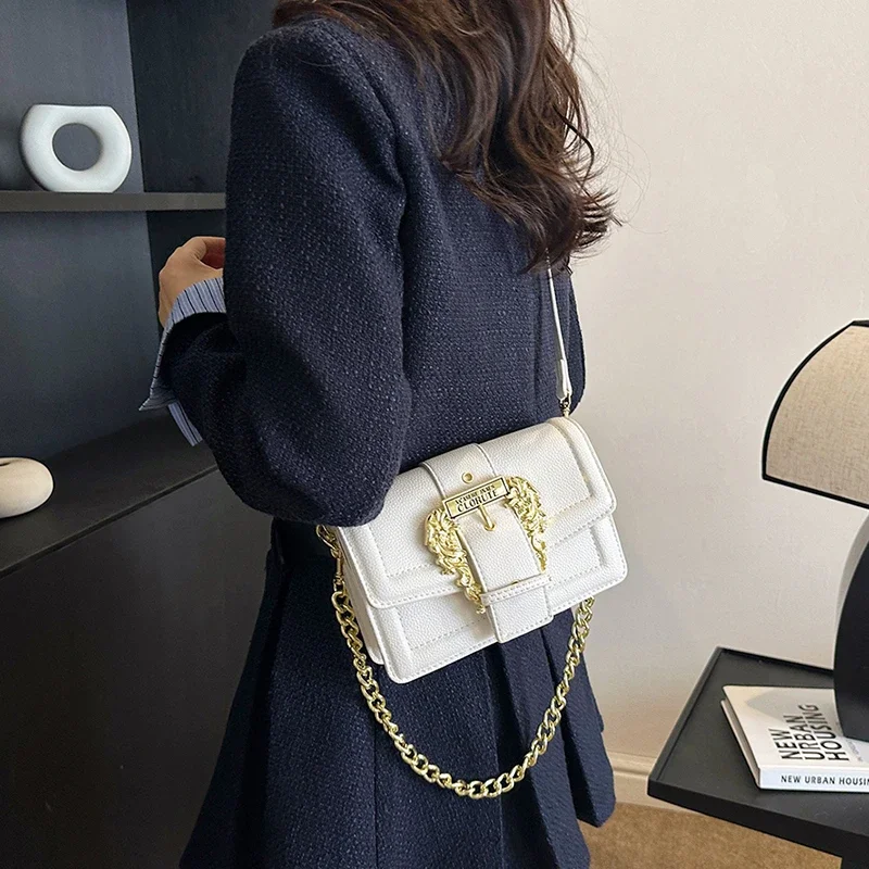 

Women's High-Quality Leather Shoulder Bag By Famous Designer - Elegant Ladies Messenger Bag Classic Handbags