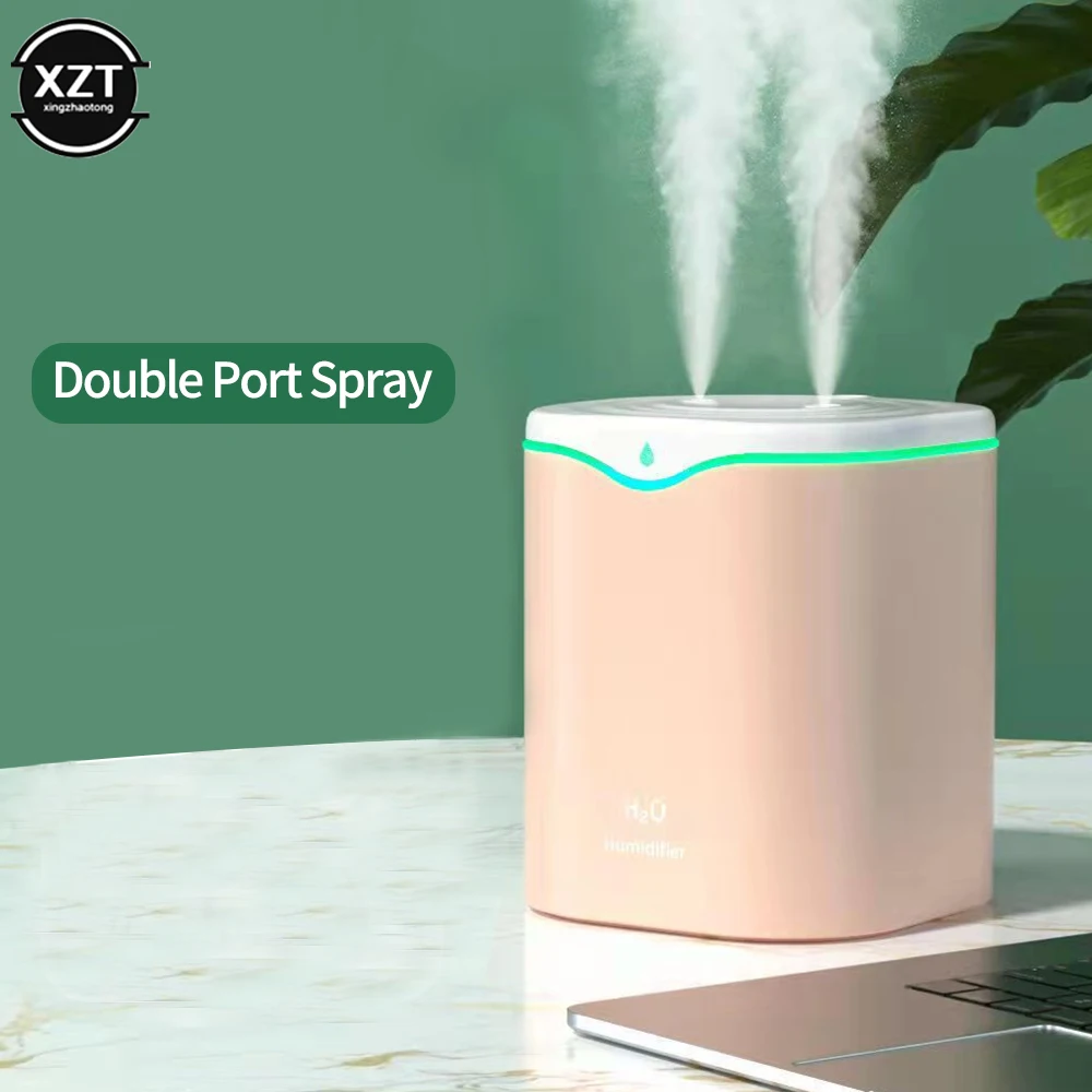 

2200ml Double Spray Air Humidifier Essential Oil Diffuser Ultrasonic Air Diffuser Electric Aroma Diffuser Humidifier Air